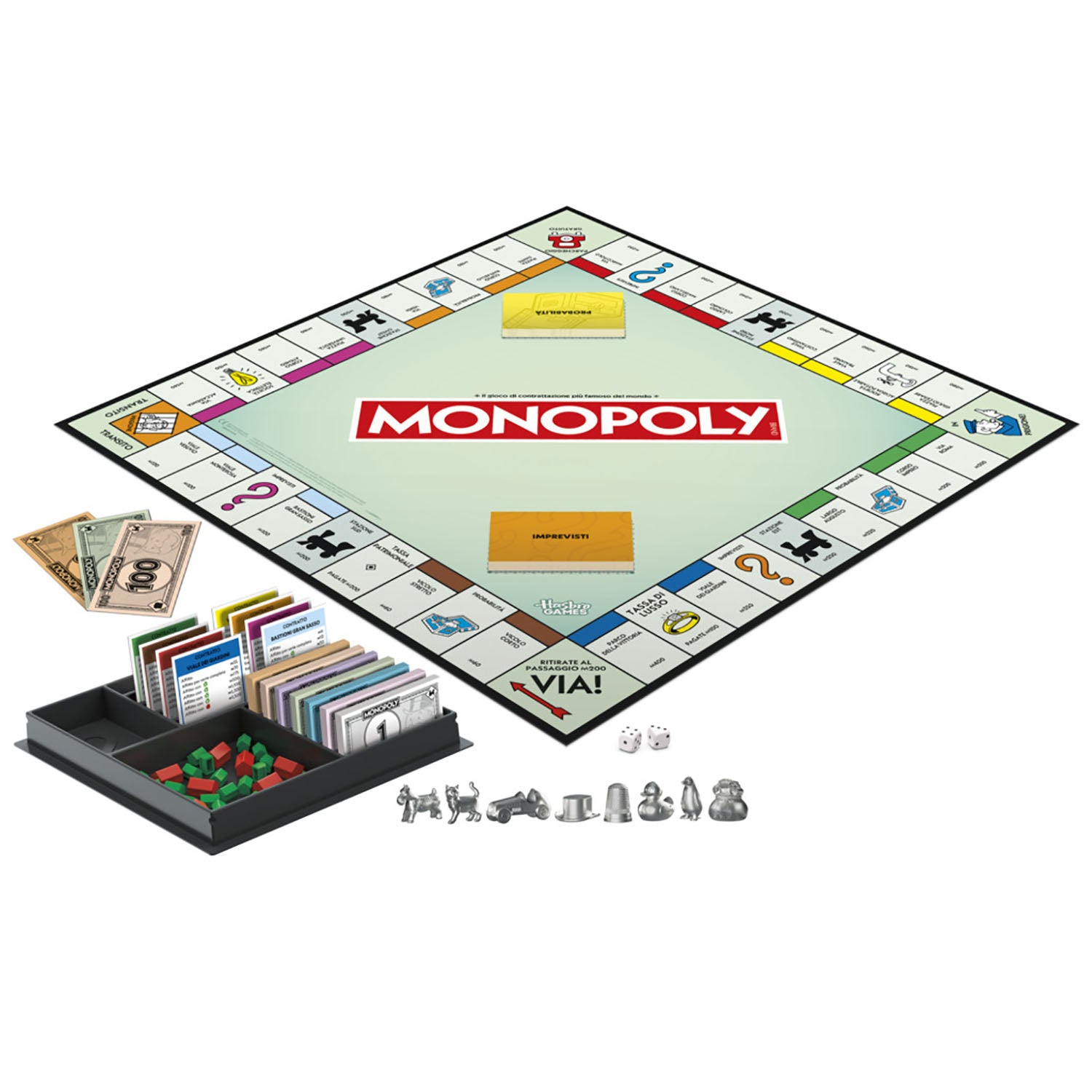 HASBRO - Monopoly Classic Refresh - Gioco da Tavolo